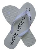 Chinelo Calvin Klein Branco e Preto MOD:30196